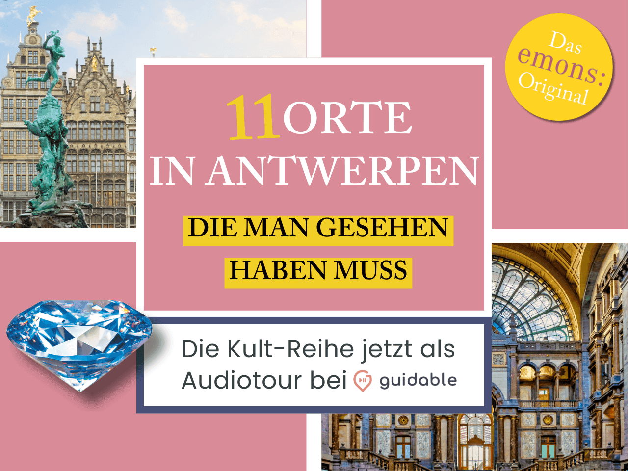 11 Orte in Antwerpen die man gesehen haben muss