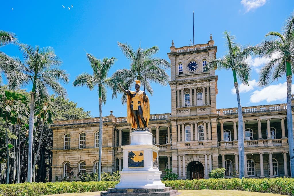Statue von König Kamehameha I